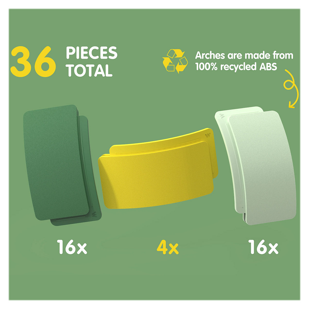 Waytoplay Arches - Set Creator Piste cu 36 Piese - Default Title (3) [ps:b0cc54c6-a811-4328-bb45-b294b3b36098]