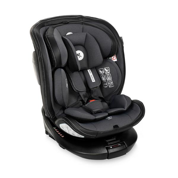 Scaun Auto Lorelli Estate i-Size, Baza Rotativă, Grey - Grey (3) [ps:78d64a2e-dd4a-4f82-a937-6a6e63750ab1]
