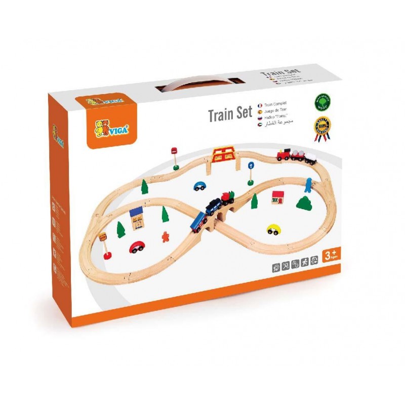 Set de trenulete din 49 de piese [ps:ebbf0601-fcc4-4884-bdd0-0e39cfb7c9ef]