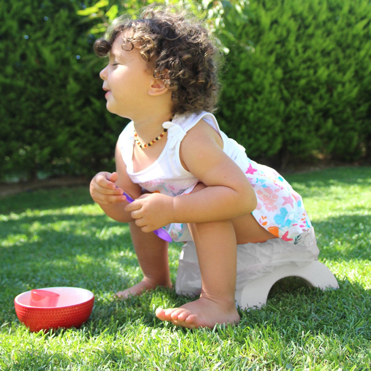 Olita portabila 2in1 BabyJem Portable Seat (Culoare: Gri) - Roz [ps:0f43b999-b03a-4a4d-ac23-ca65ed8add9e]