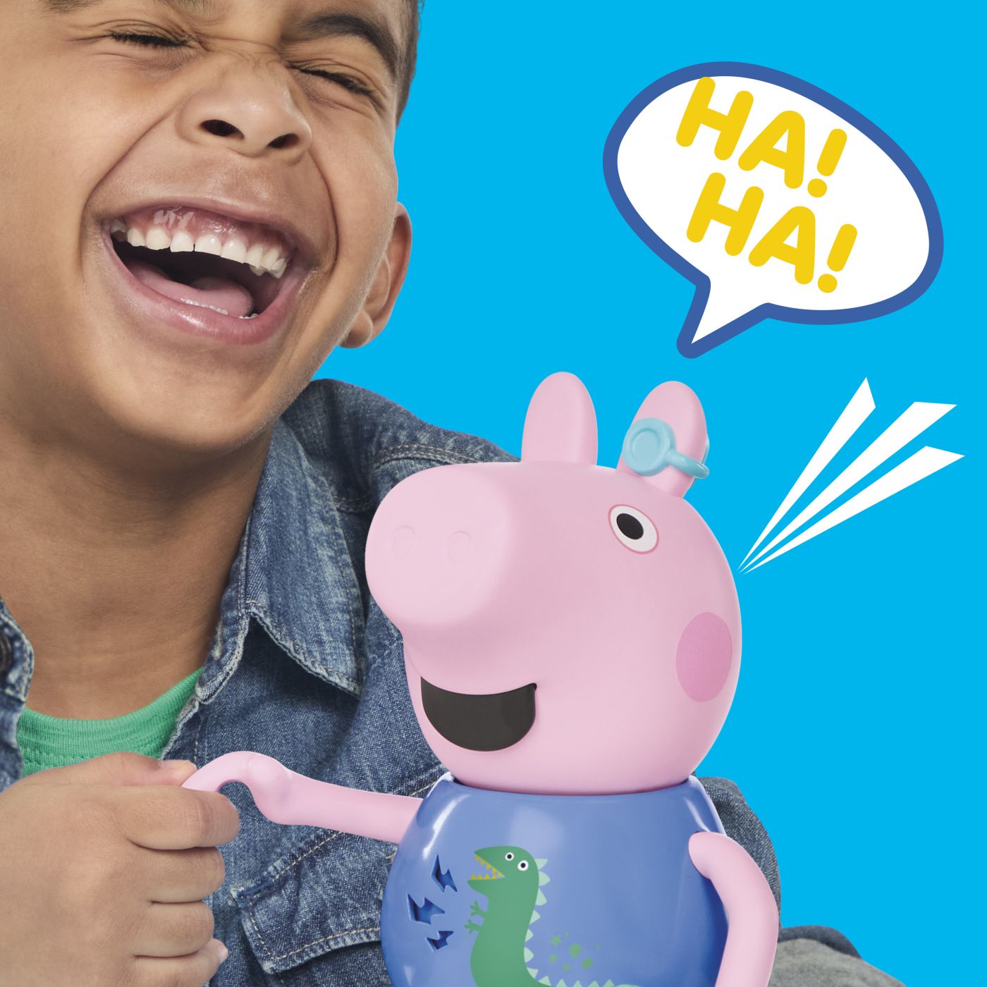 Figurină George Interactivă Peppa Pig Hasbro - Cântă și - Default Title (3) [ps:597f86be-18e1-44b6-aed0-de2fa70712f3]