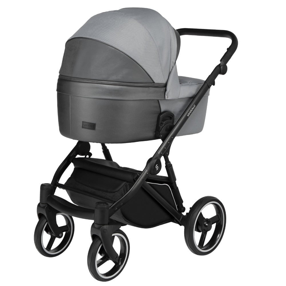 Carucior 2 in 1 Skiddou Oslo+ Normandic Dream, Gri - Negru [ps:5aacac99-1dbe-4bee-b4b3-36f93fbda23a]