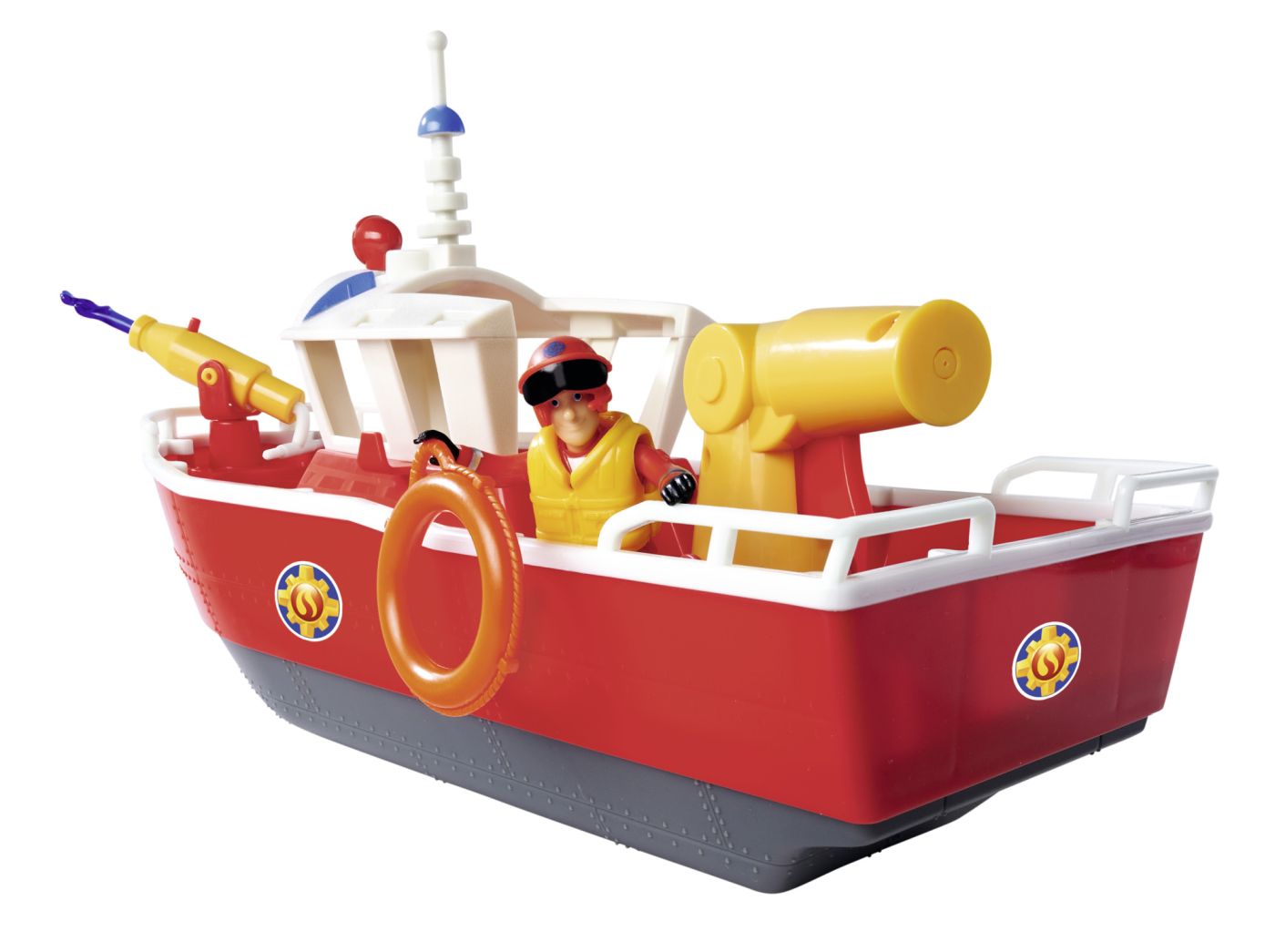 POMPIERUL SAM BARCA DE SALVARE TITAN CU FIGURINA SAM SI - Imagine 3