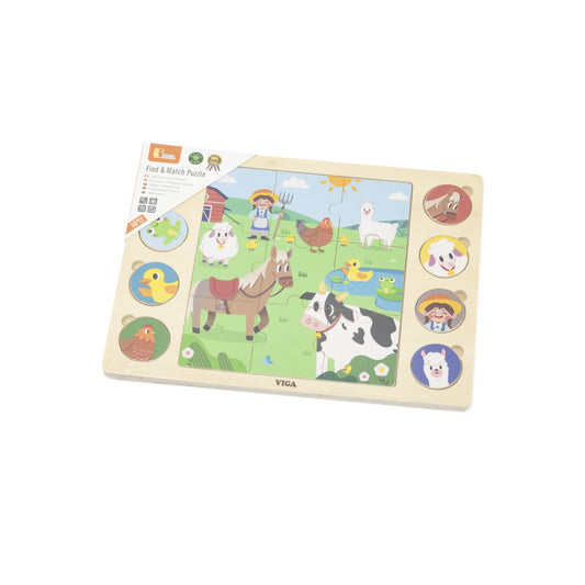 Puzzle Gaseste si Potriveste, Ferma, Viga [ps:fe87b3d8-7109-409c-97b7-f37de90dbf27]