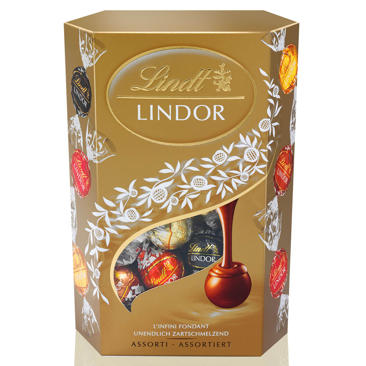 LINDT Excellence, tableta de ciocolata, neagra cu - Imagine 3