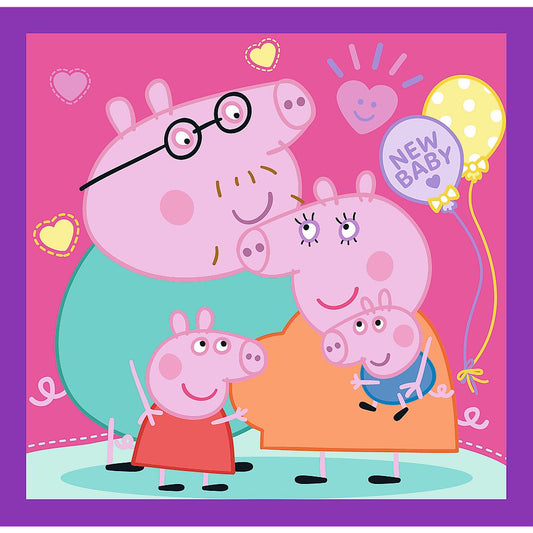 PUZZLE TREFL 3IN1 OBICEIURILE LUI PEPPA  PIG - Imagine 3 [ps:f4252e9a-ce34-471f-ae9e-762505c8967b]