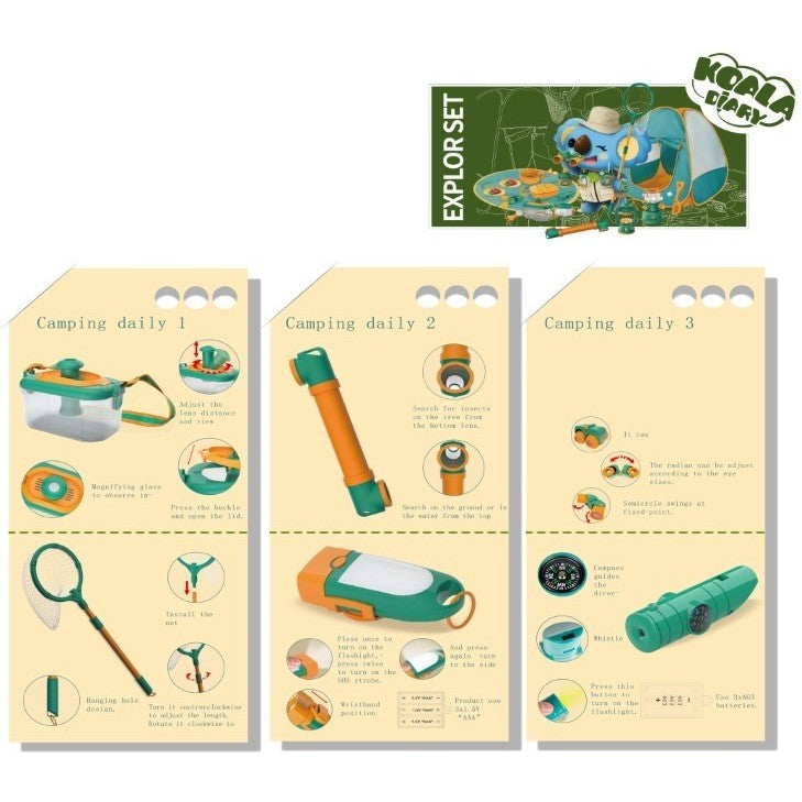 Set Camping Micutul Explorator Flippy - Jucării Exterior - Default Title (3) [ps:0773ab9f-f3b3-48ae-b968-fc86b5ef573c]