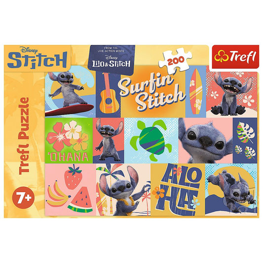PUZZLE TREFL 200 DISNEY STITCH AVENTURI HAWAIIENE - Imagine 3 [ps:bf122c73-3a6d-40f0-97ec-000c824d4f1b]