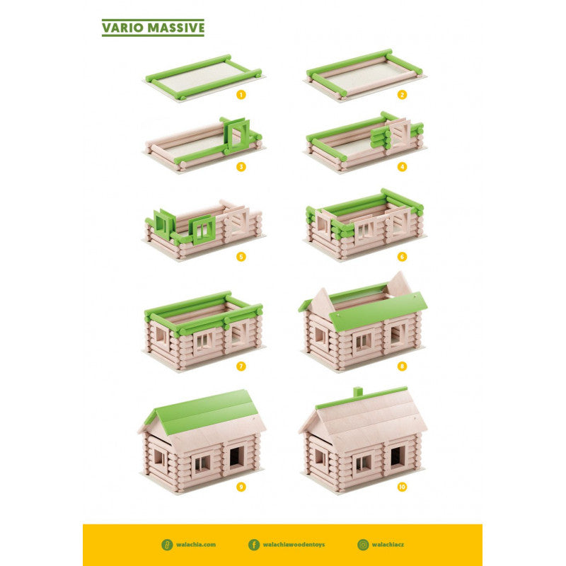 Set constructie arhitectura Vario Massive Box 2 Vario Massive, 418 piese, Walachia [ps:3fda922f-eef4-41fa-8c63-1296126aba34]