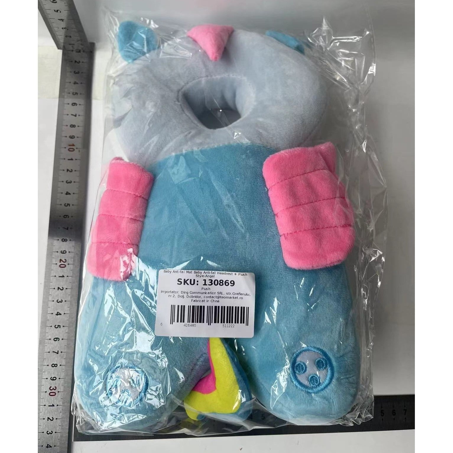 Perna Protectie Cap Bebelusi Flippy, Elefant Plus, Gri - Unicorn (3) [ps:52d069d5-11c4-48d4-95cf-bd6e506aa67d]