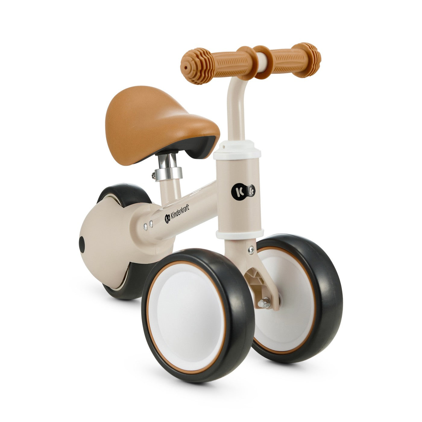 BICICLETA ECHILIBRU KINDERKRAFT CUTIE LIGHT BEIGE [ps:d0e1e952-8d0d-4036-bd73-8a86d79f932f]