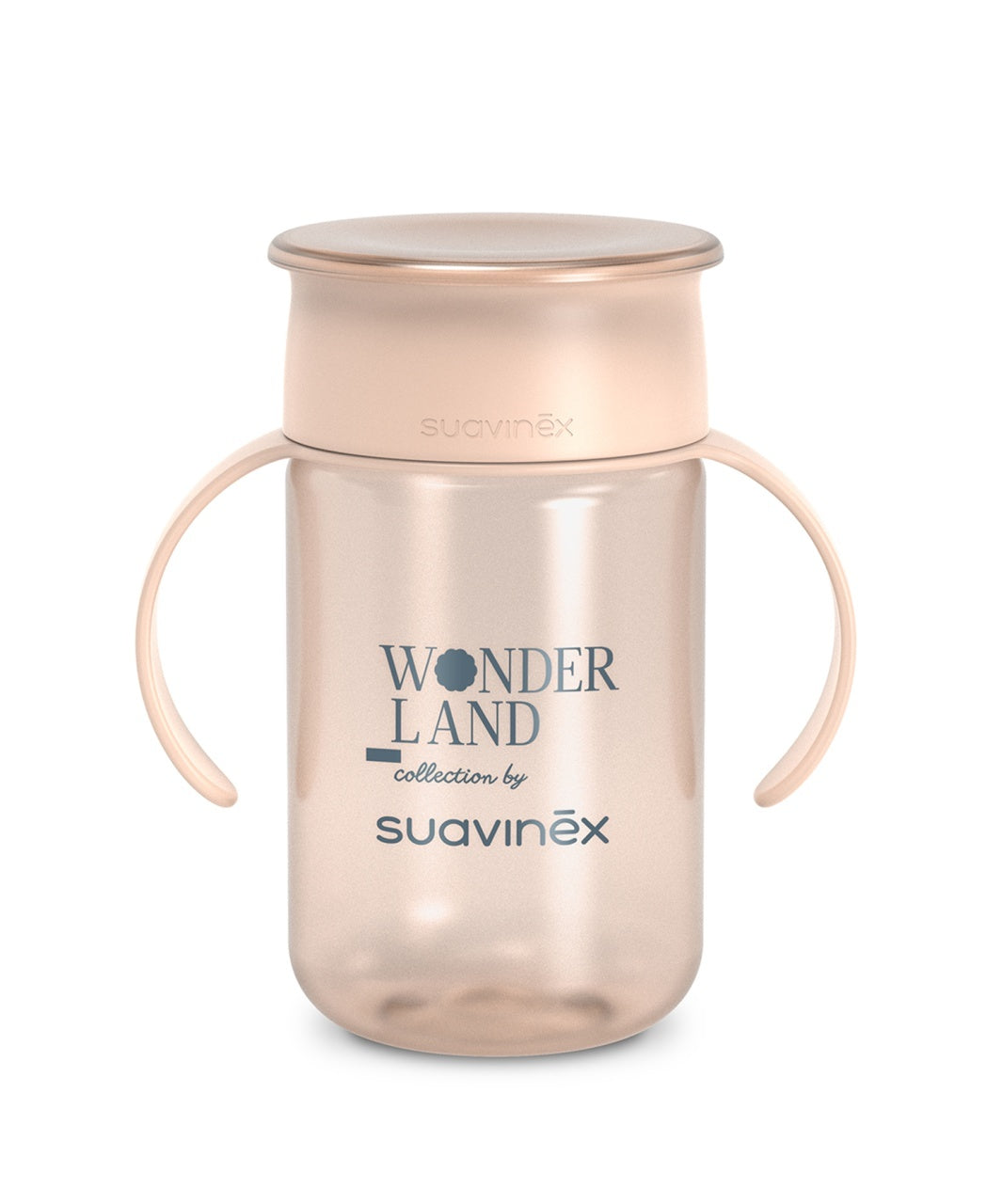 Cană 360° anti-vărsare, 340 ml, bej, Wonder, Suavinex - Roz [ps:4cc9767a-e0cf-4cdf-9083-d2ff62fb65af]