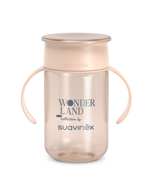 Cană 360° anti-vărsare, 340 ml, bej, Wonder, Suavinex - Roz [ps:4cc9767a-e0cf-4cdf-9083-d2ff62fb65af]