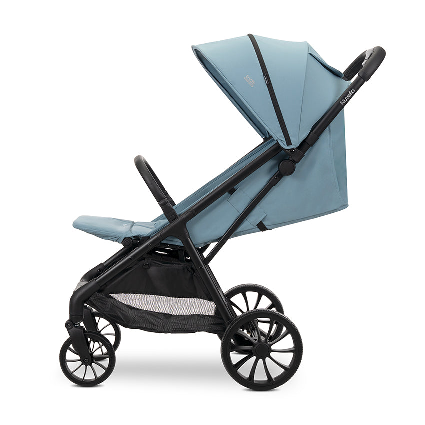 Carucior pentru copii, Nuvella, pliere cu o mana, spatar reglabil multipozitie, copertina extensibila, 0-48 luni, pana la 22 kg [ps:70e5eefc-b11e-482a-b71e-88cd8c898513]