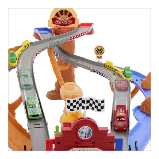CARS RACE AND RESCUE SET DE JOACA CURCUIT DE SALVARE SI - Imagine 3