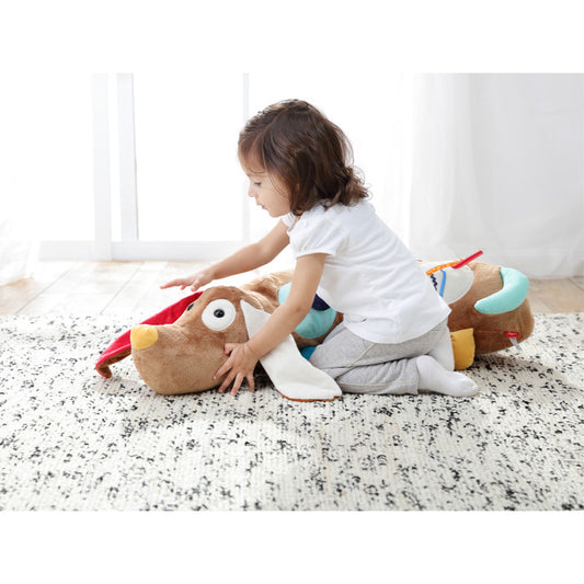 Perna Catel gigant din plus cu activitati, Sigikid [ps:624007d9-beaf-4ade-b265-e1490bbee4ed]