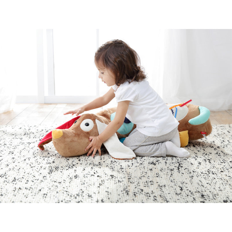 Perna Catel gigant din plus cu activitati, Sigikid [ps:624007d9-beaf-4ade-b265-e1490bbee4ed]