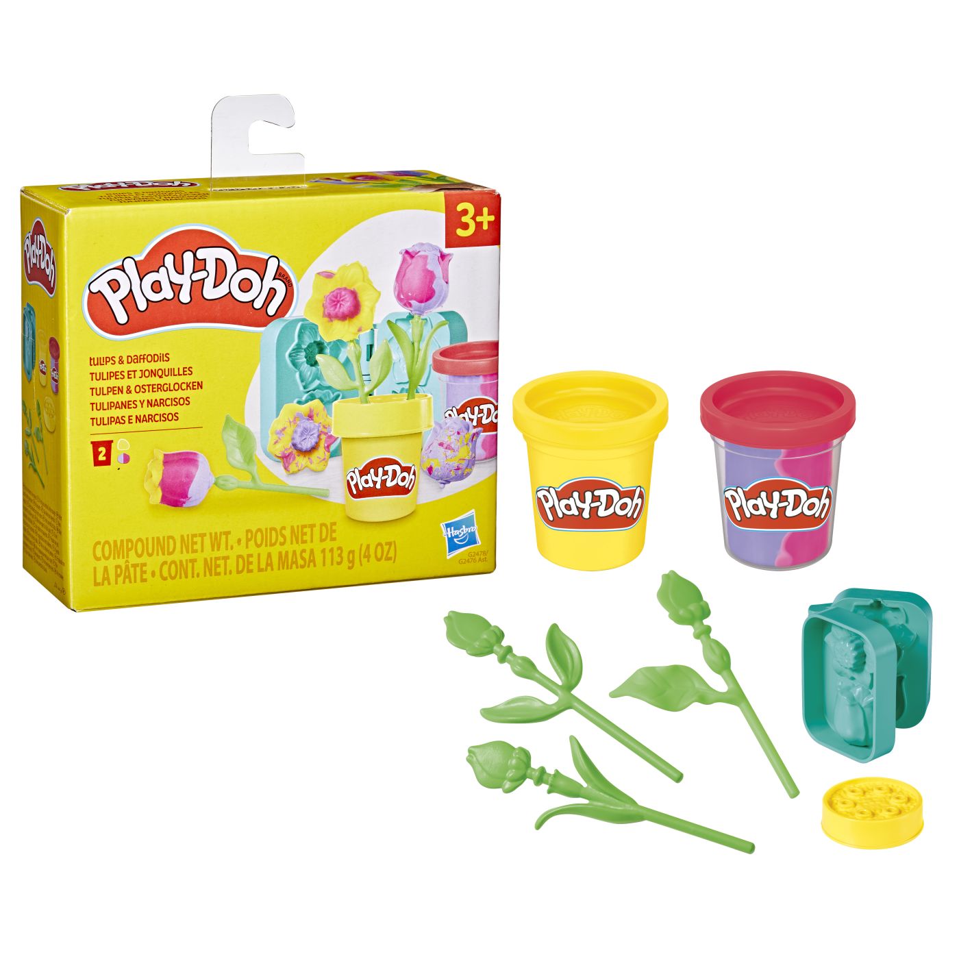 PLAY DOH SET CREATIE FLORI LALELE SI NARCISE Hasbro - Default Title (3) [ps:553c55b1-bb6f-43c5-98c7-e5fe8e985387]