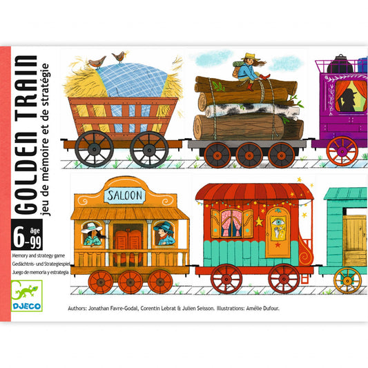 Joc de carti Trenul cu aur, Djeco - Imagine 2 [ps:e8322ae1-450c-4fd4-986b-a1e61e2f5f07]