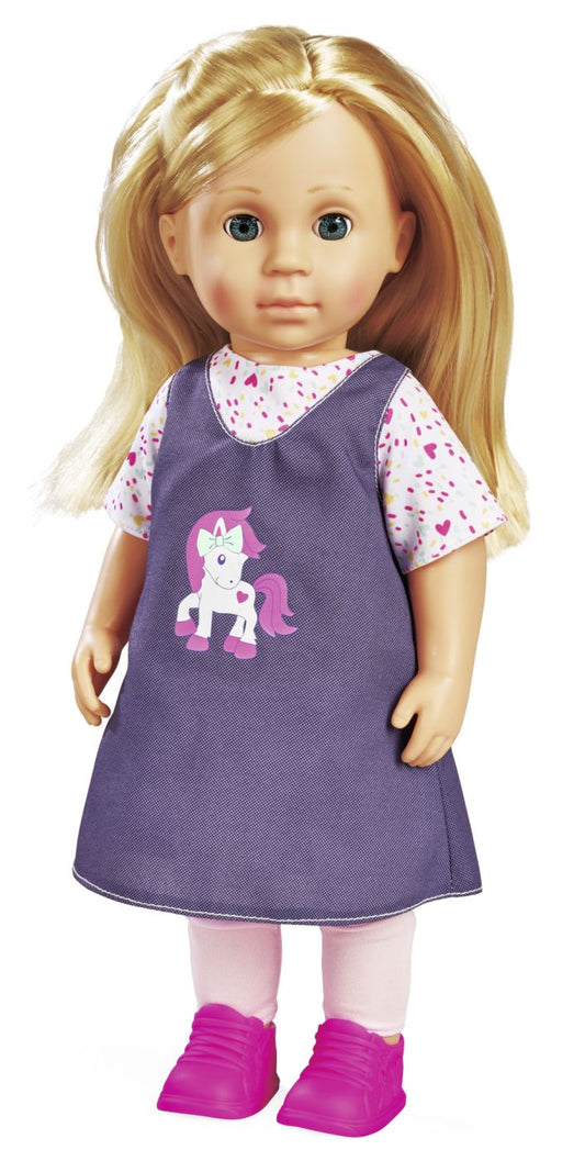 PAPUSA MY LOVE INTERACTIVA CU ACCESORII 43CM Simba - Imagine 3