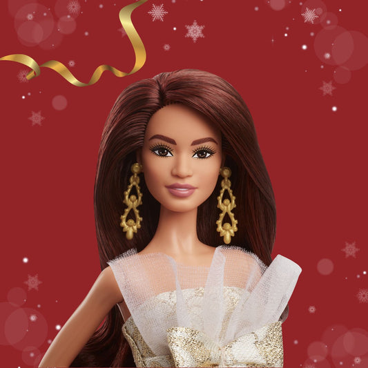 BARBIE SIGNATURE PAPUSA BARBIE BRUNETA DE SARBATORI 2025 - Imagine 9 [ps:a1d22680-5bfc-416d-97a2-e2806fc64a37]