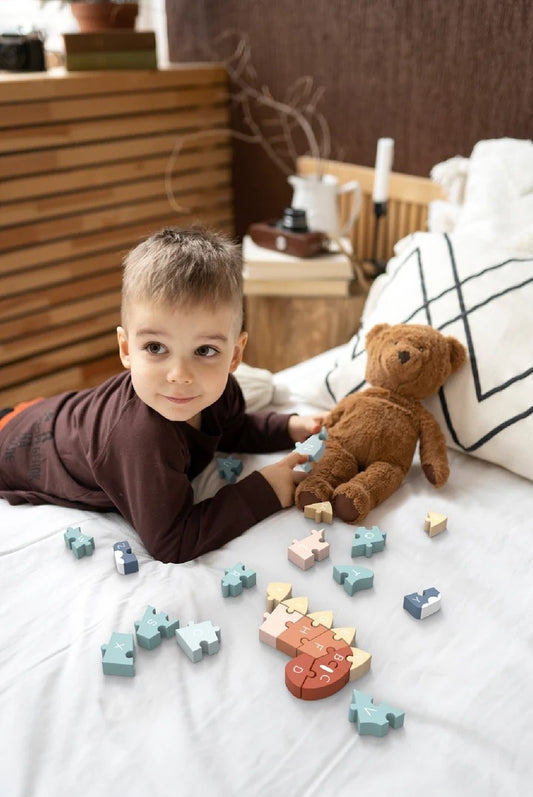 Puzzle din lemn ABC Dino, Speedy Monkey - Imagine 4 [ps:bed261e3-49d3-4da3-9562-38d2445faaba]