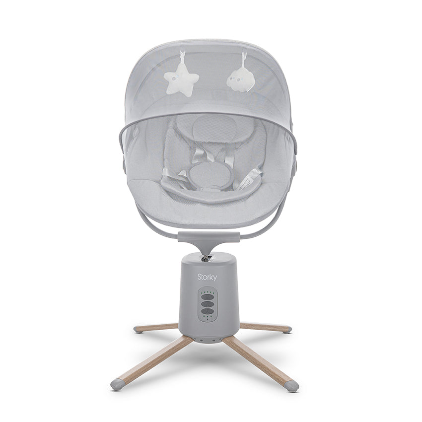 Leagăn Electric Lorelli Storky, Bluetooth, Beige | 0-6 luni - Grey (3) [ps:d85eca12-303d-4846-993c-375dcd523eda]
