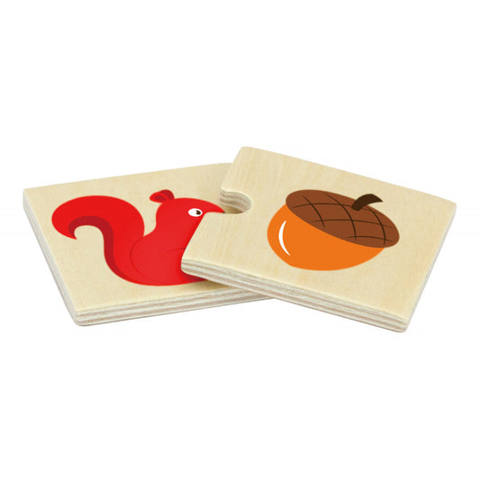 Puzzle sortator - Animale si hrana, Viga [ps:b2ff9a75-118f-4992-b379-f260dd168ec5]