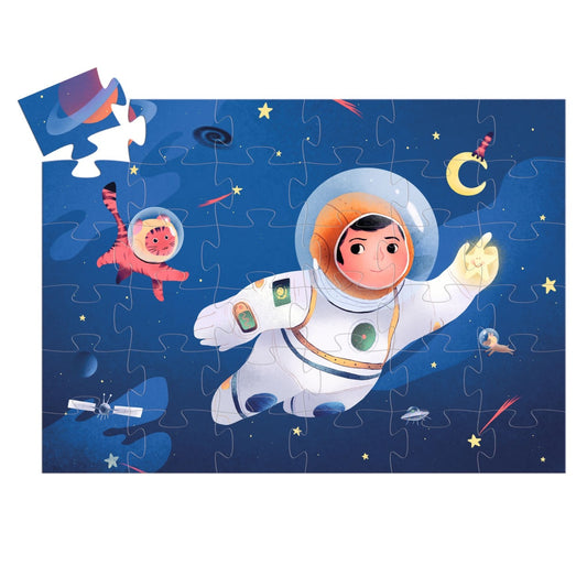 Puzzle Astronaut pe luna, Djeco - Imagine 3 [ps:b00fa64d-22b9-46f9-a2fe-dc56652c7ed0]