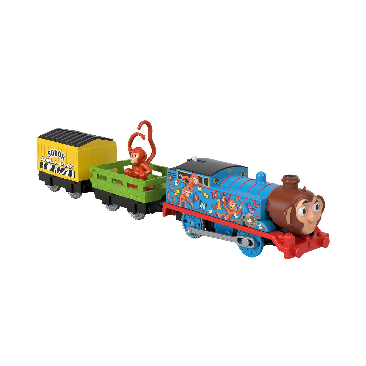 THOMAS LOCOMOTIVA MOTORIZATA SAFARI MONKEY THOMAS Mattel - Thomas - Safari (3) [ps:88e9ceff-58b9-4f3f-97d8-05754e5b66e6]