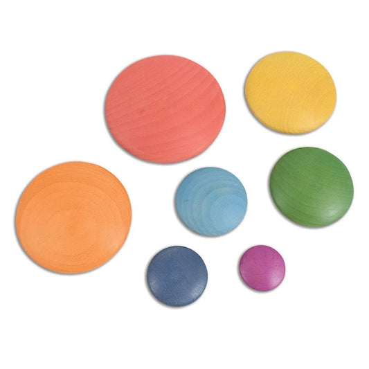 Rainbow Wooden Buttons - Discuri Lemn Curcubeu Tickit - Default Title (3) [ps:00323556-67ec-4484-9b95-56c1792001af]