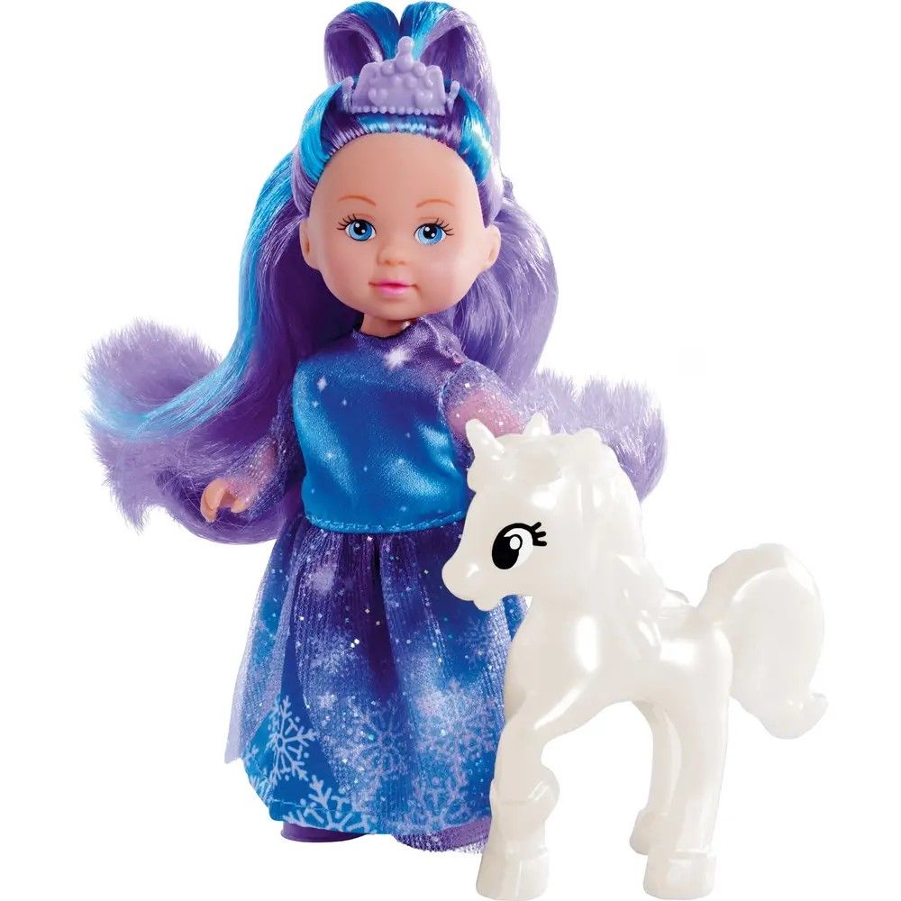EVI LOVE SET PRINTESA FANTEZIE EVI SI UNICORN 12CM [ps:702ff3db-0189-416e-8520-d1de0be17e05]