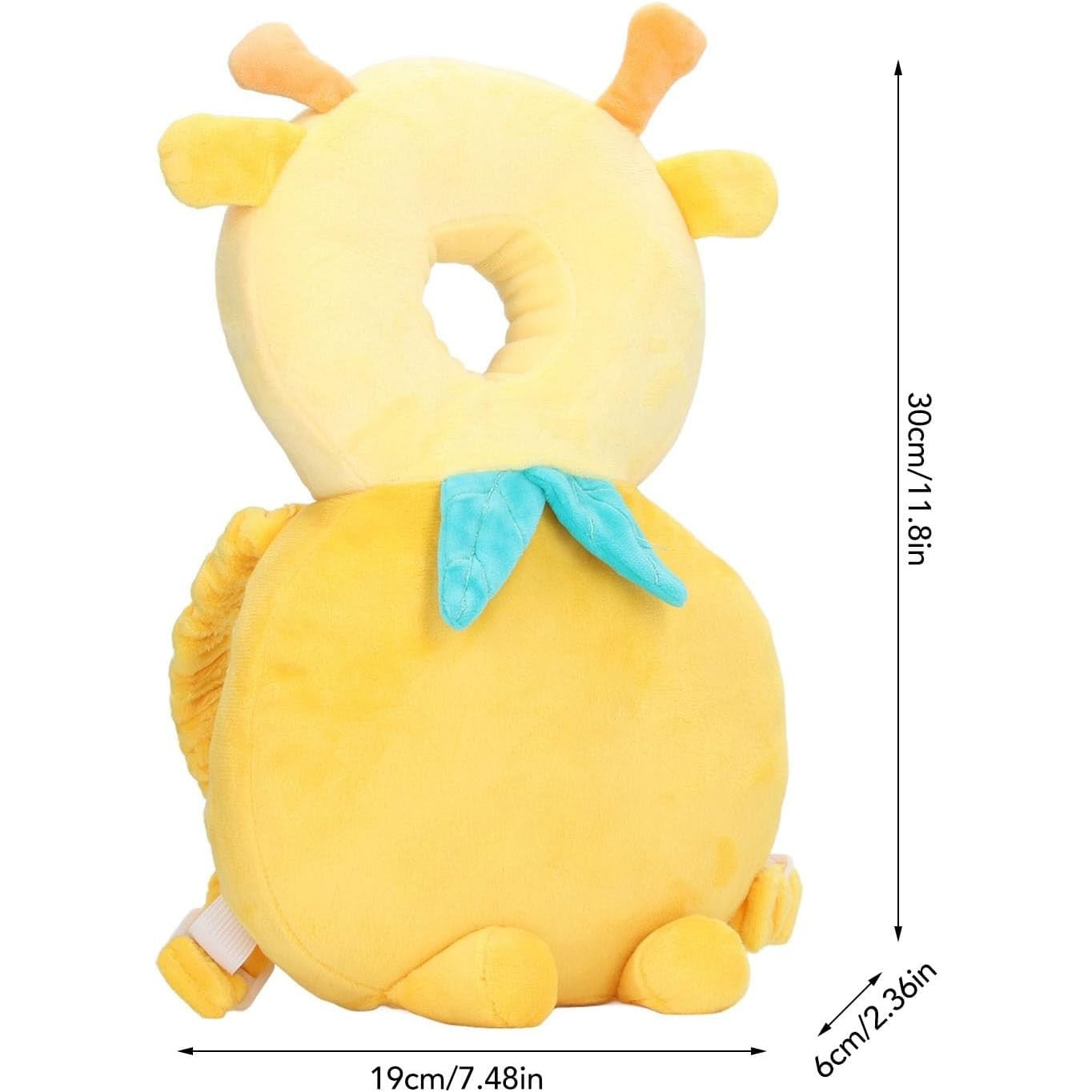 Perna Protectie Cap Bebelusi Flippy, Elefant Plus, Gri - Girafa (3) [ps:e2c7fffd-ff75-439b-a7b6-77ac55b55c1c]