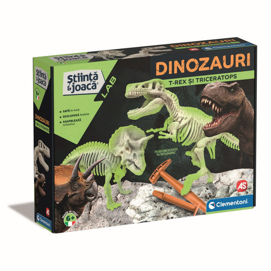DESCOPERA DINOZAURUL T-REX & TRICERAPTOR FLUO STIINTA SI - Imagine 7 [ps:833b3362-dd0d-45eb-82b6-eb74e2b9c7f1]