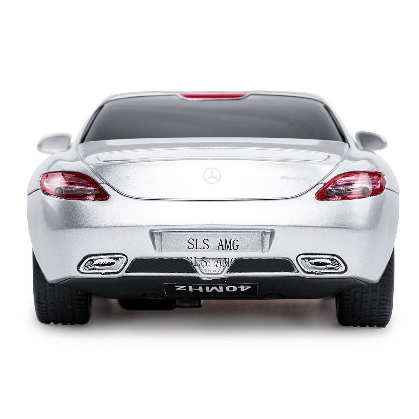MASINA CU TELECOMANDA MERCEDES-BENZ SLS AMG ARGINTIE SCARA 1 LA 24 [ps:04cec93a-a027-473f-8210-2b58d4d1532f]