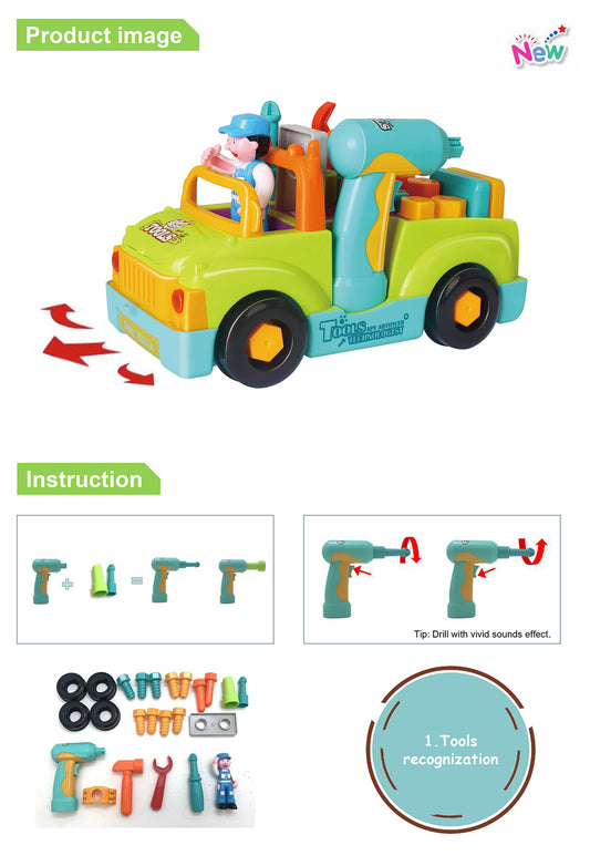 CAMIONUL PLIN CU SCULE AL MICULUI MECANIC CU LUMINI SI - Imagine 6 [ps:b9a99c52-6b1a-4245-9011-254f3b679902]