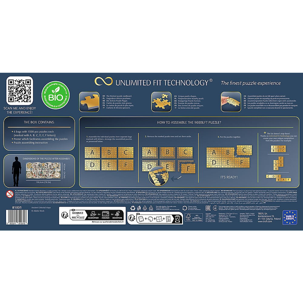 PUZZLE TREFL UFT 9000 HARTI CELESTE ANTICE - Default Title (3) [ps:1f38015c-77e5-4d43-a3a5-08f24706d45c]