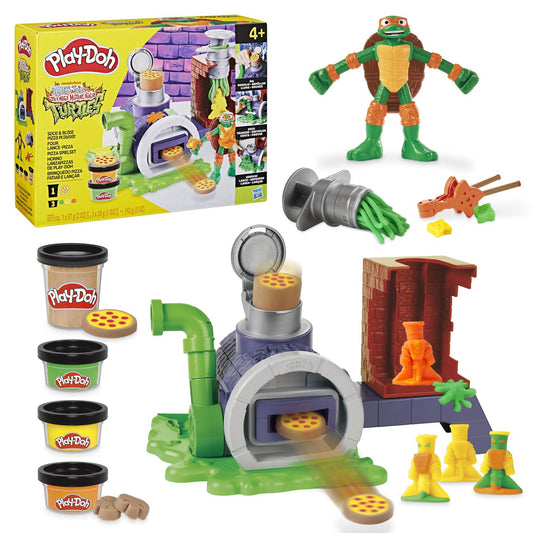 PLAY DOH POVESTIRI CU TESTOASE NINJA ADOLESCENTE MUTANTE - Imagine 8 [ps:e6109625-1c4b-408a-9844-a9aacbc3abd1]