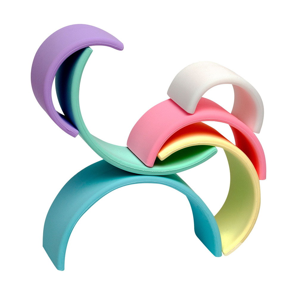 Rainbow Dena Toys - Joc Montessori de Stivuire, 6 Piese - 6 (3) [ps:a1fa3399-4c71-4d96-ab19-d600e4afed62]