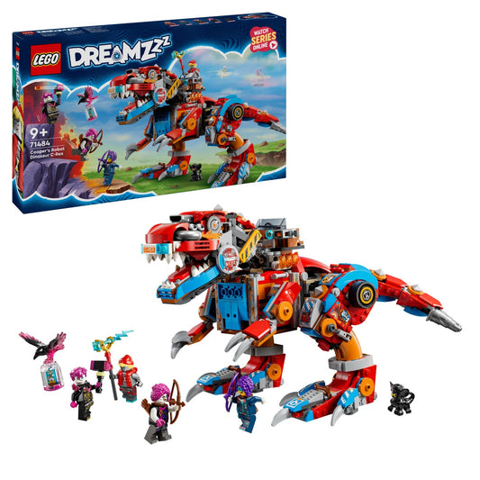 LEGO DREAMZZZ DINOZAURUL ROBOT C REX AL LUI COOPER 71484 - Imagine 4 [ps:8b7111f0-62e9-4264-85ea-feeadbcc7c56]