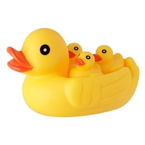 Jucărie Baie Rata Mama cu 3 Rațele Jumbo - Set 4 Bucăți - Default Title (3) [ps:2cbbd117-6054-4208-ab84-391480a3d6f0]
