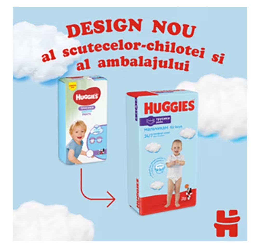 HUGGIES PANTS D MEGA RH (NR 3) BOY 58 BUC, 6-11 KG - Imagine 3