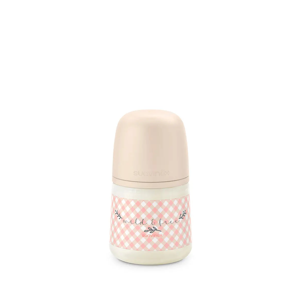 Biberon Suavinex SX Pro 150ml, Debit Lent S - Wild & Free - Roz (3) [ps:d8a4800a-768a-4eb3-8875-f7fddf68d209]