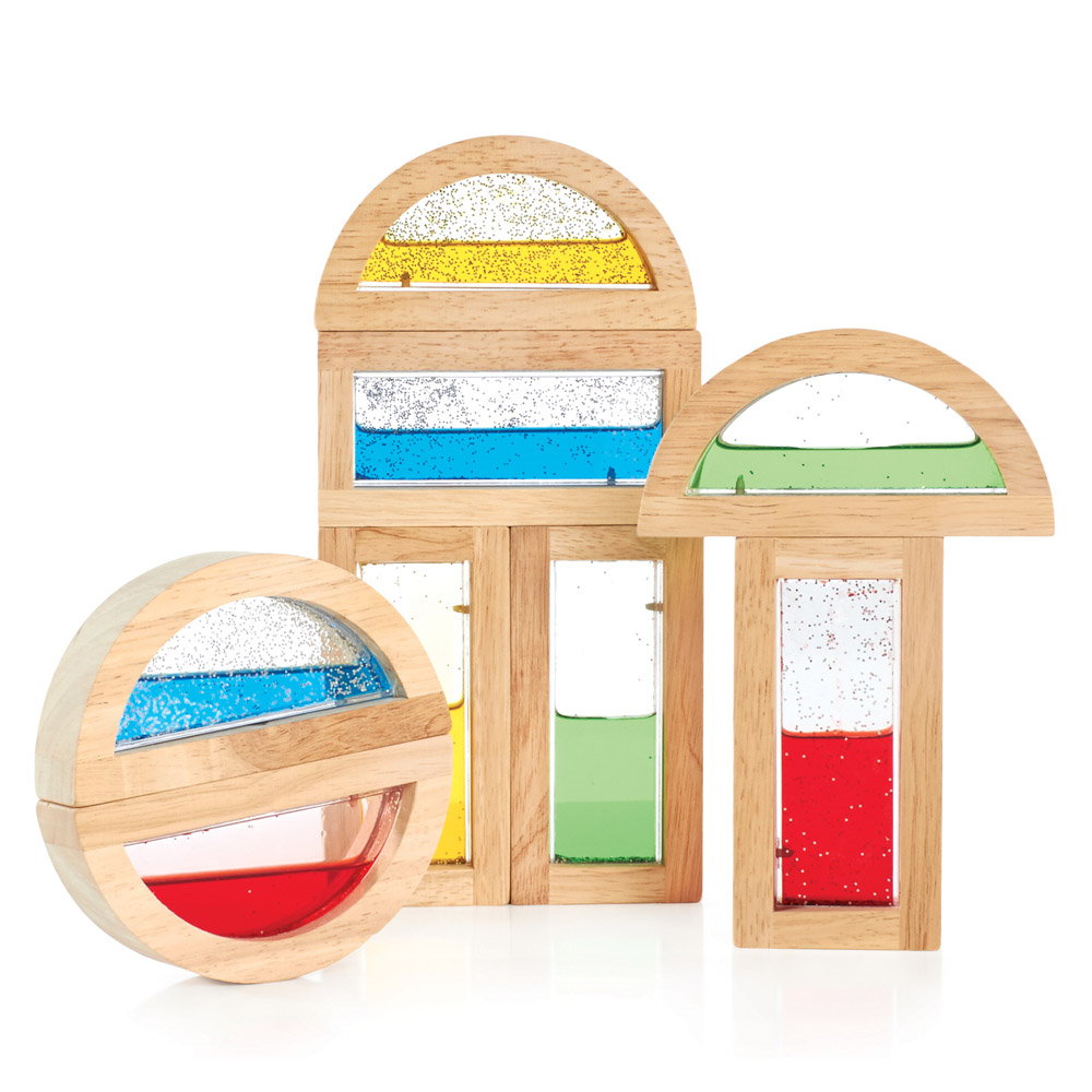 Rainbow Blocks Guidecraft - Blocuri Senzoriale cu Sclipici - Cu Lichid Colorat Si Sclipici Guidecraft (3) [ps:68ab31fd-ca9f-4521-b2ae-7c58c3ad56d4]