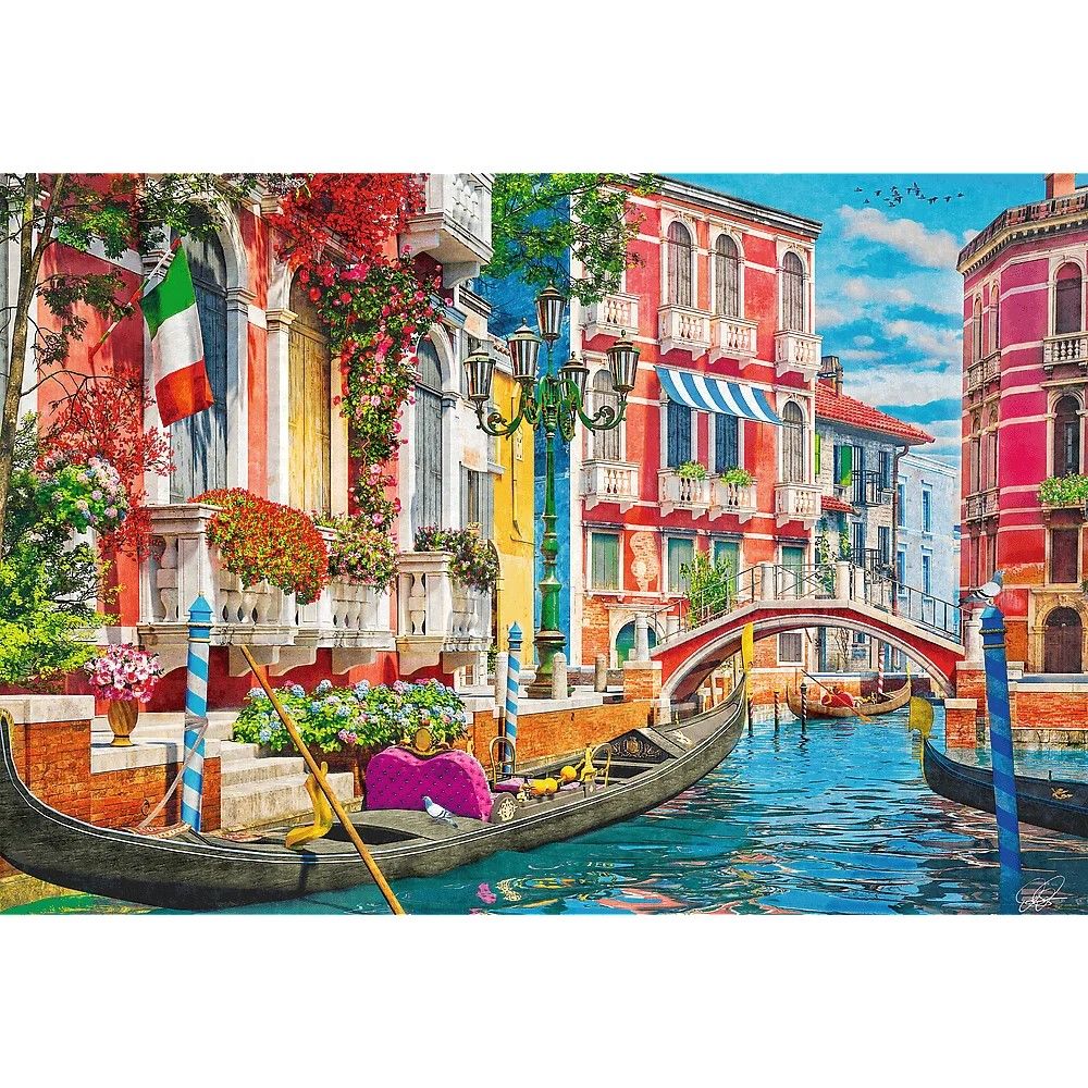 PUZZLE TREFL 1500 O DUPA AMIAZA DE VARA IN VENETIA - Imagine 2 [ps:703603bb-0cb4-4ad9-aaaa-1d341f269c26]