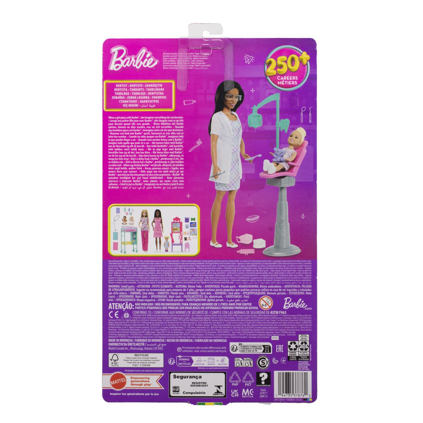 BARBIE SET DE JOACA PAPUSA BARBIE BRUNETA FACE CARIERA - Imagine 9 [ps:146be270-4a4d-492e-bb1f-4a2899533c05]