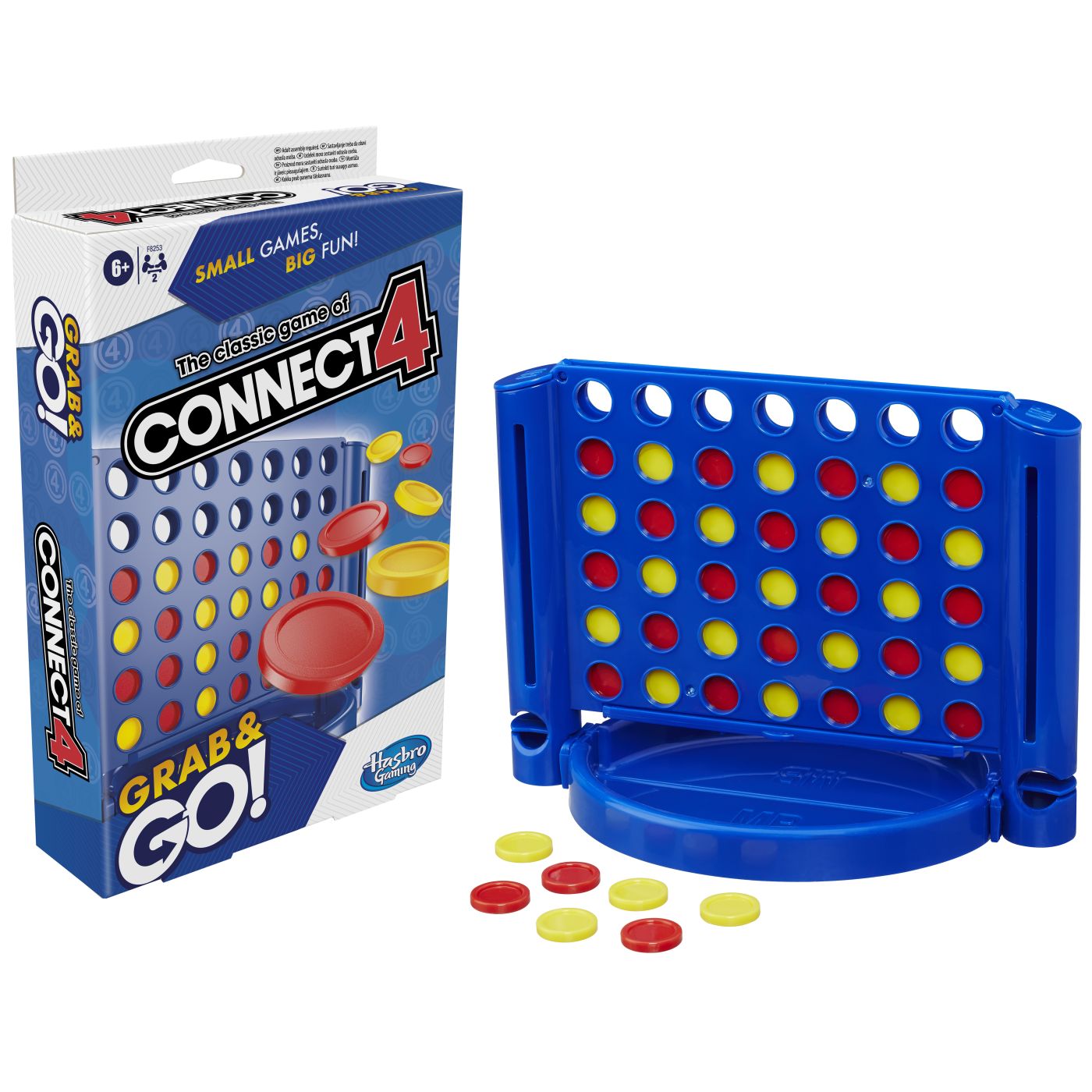 JOC CLASIC CONNECT4 GRAB AND GO IN LIMBA ENGLEZA Hasbro - Imagine 3
