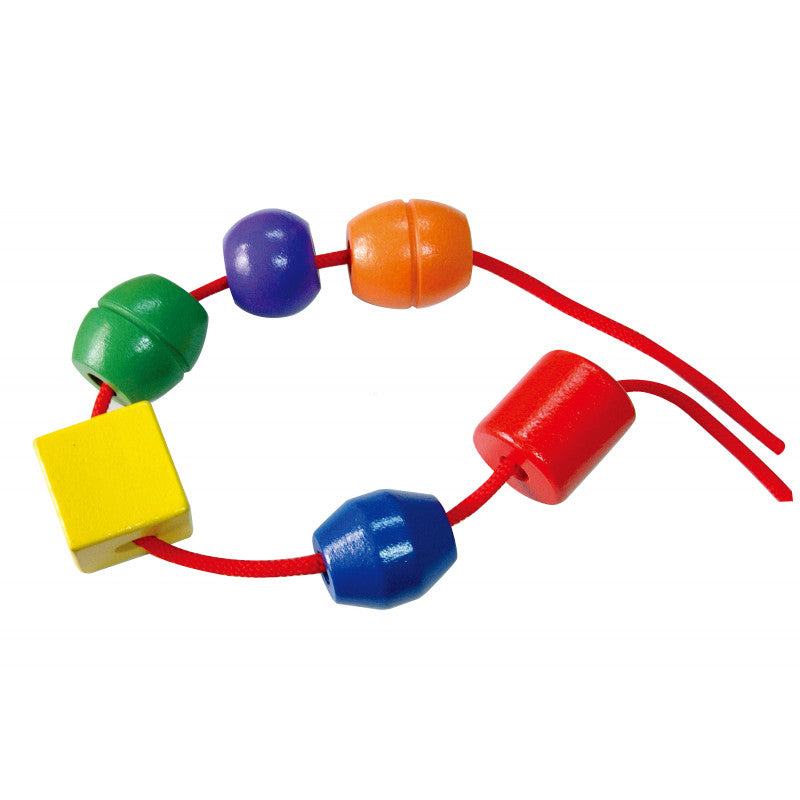 Set 30 de margele din lemn de insirat, Viga [ps:0d0d6ab3-dd87-42a0-8267-0f4e5e1d88be]