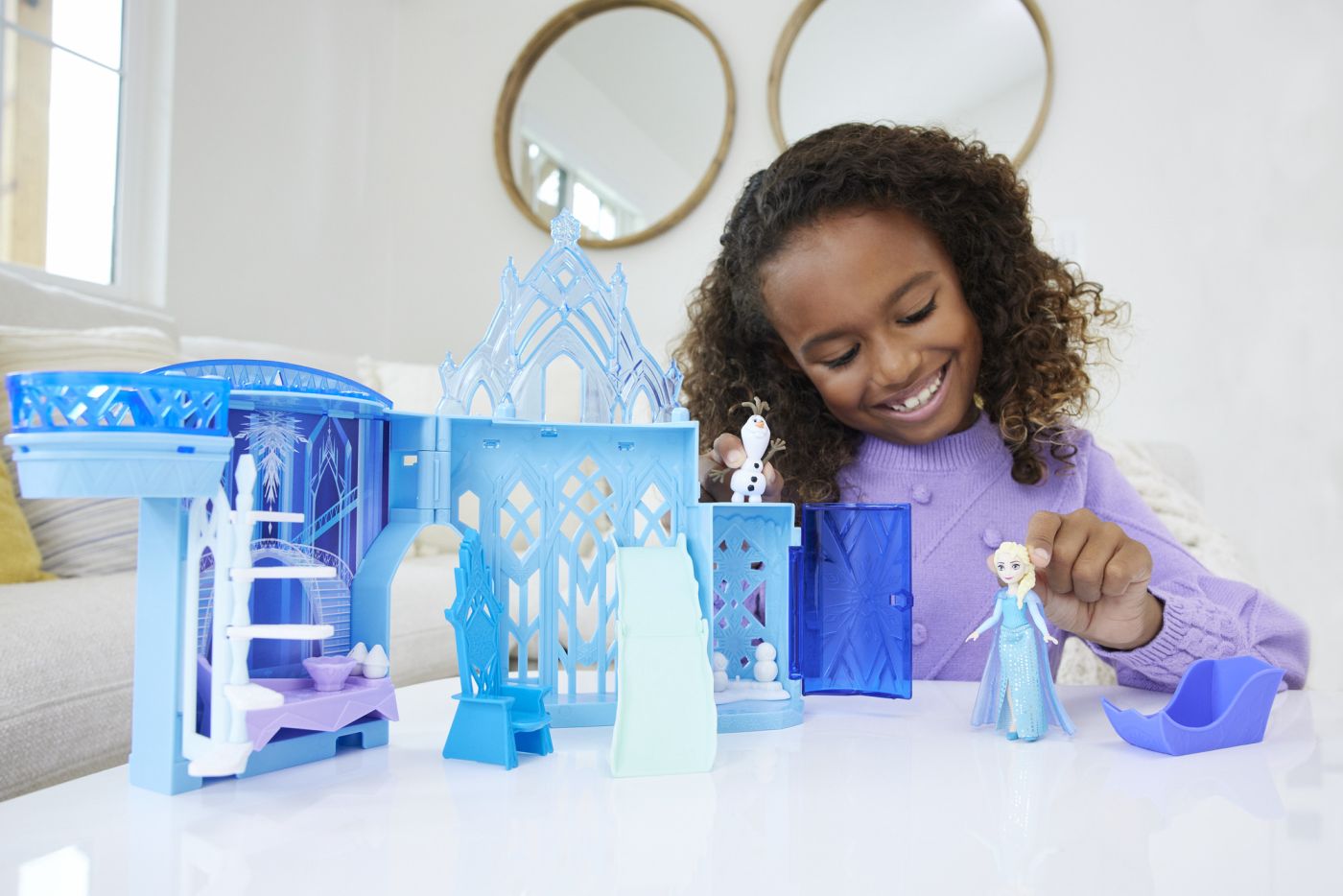 DISNEY FROZEN SET DE JOACA PAPUSA ELSA SI CASTELUL DE - Imagine 3