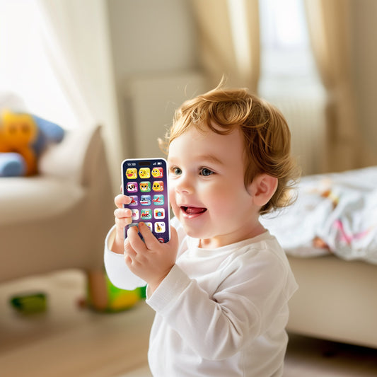 TELEFON MOBIL INTERACTIV BEBE INREGISTREAZA SI INVATA - Imagine 3